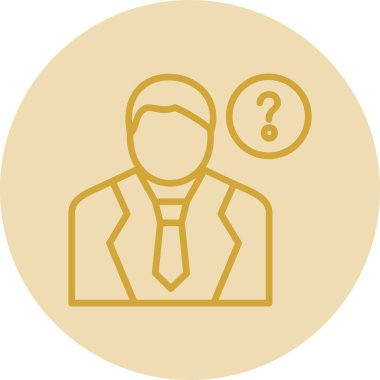 İş adamının vektör illüstrasyonu