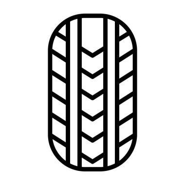 Lastik simgesi, vektör illüstrasyon tasarımı