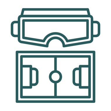 seo modern simgesinin vektör illüstrasyonu