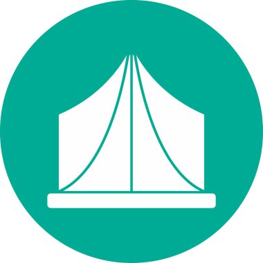 tekne ikonu vektör illüstrasyonu