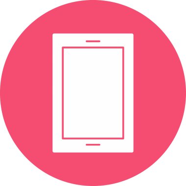 Arkaplanda akıllı telefon simgesi izole edildi. Web sitesi, uygulama, cep telefonu sembolü ve akıllı telefon logosu için son moda telefon şablonu