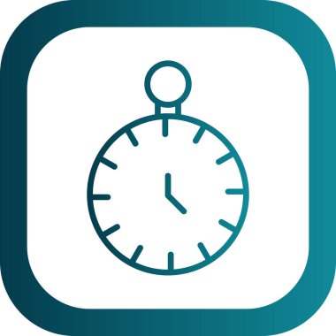 zaman, saat vektör simgesi, illüstrasyon 