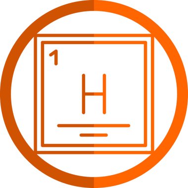 Gaz simgesinin vektör illüstrasyonu