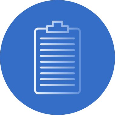 Pano simgesi, vektör illüstrasyonu basit tasarım