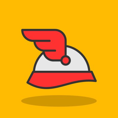 Modern simgenin vektör illüstrasyonu