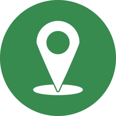 pin simgesi vektör illüstrasyonu