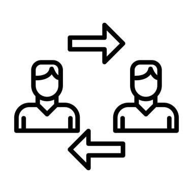 Web, mobil, uygulama için kullanıcı simgesi