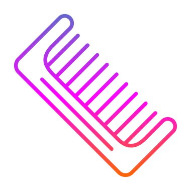 Tarak. Web simgesi basit illüstrasyon 