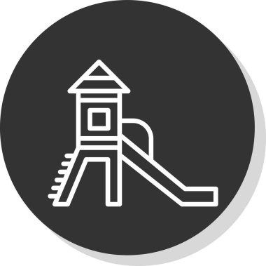 Slayt simge vektör çizim