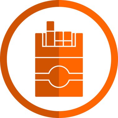 sigara ikonu vektör illüstrasyonu 