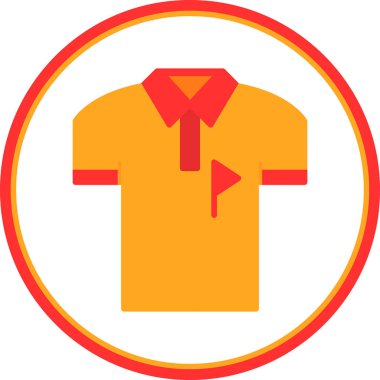 t-shirt simgesi veya logo izole edilmiş işaret sembolü çizimi