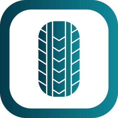 Lastik simgesi, vektör illüstrasyon tasarımı