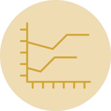 İş ve finans grafiklerinin vektör illüstrasyonu 