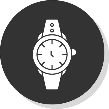 Elle izleme web simgesi basit illüstrasyon 