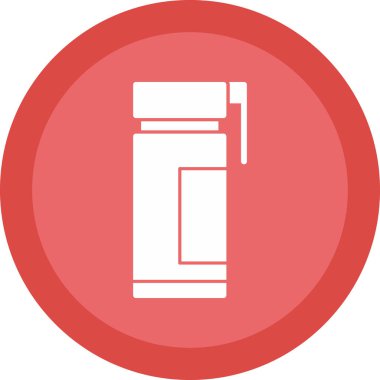 Şişe simgesinin vektör illüstrasyonu 