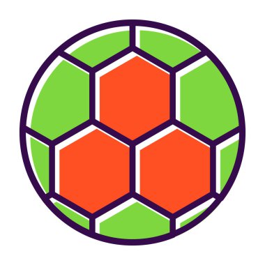 ağ için top ikonu vektör simgesi