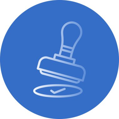 Damga web simge vektör çizim