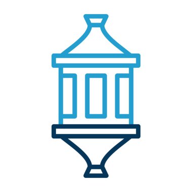 Cami simgesinin vektör illüstrasyonu