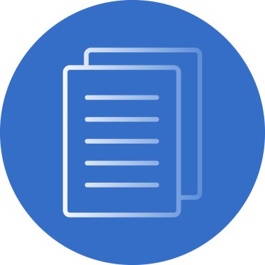 Web vektör illüstrasyonunu listele 