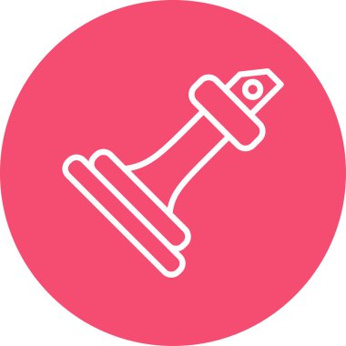 Çan simgesinin vektör illüstrasyonu