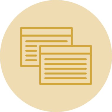 Web tarayıcı simgesi, vektör illüstrasyonu basit tasarım