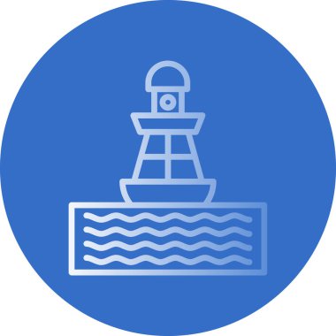 Simge vektör çizim şamandıra 