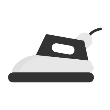 Ütü. Web simgesi basit illüstrasyon 