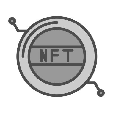 ft simgesi vektör illüstrasyonu