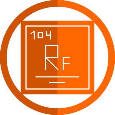 Modern bir simgenin vektör illüstrasyonu