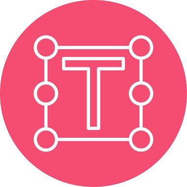 Modern b 'nin vektör illüstrasyonu eksik simgesi