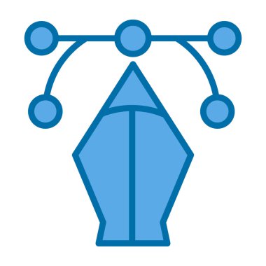 Çizgi film simgesinin vektör çizimi