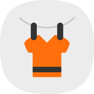 vektör giysisi askısı simgesi