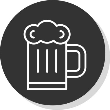 Bira simgesi, anahat stili 