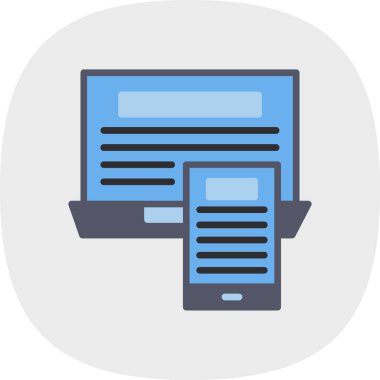 bilgisayar izleyici vektör simgesi