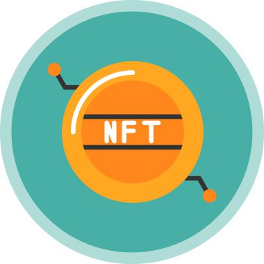 Modern bir simgenin vektör illüstrasyonu