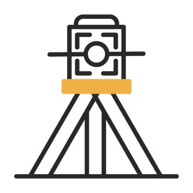 Lazer ağ simgesi vektör illüstrasyonu