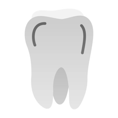 Diş simgesi, vektör illüstrasyon degisn