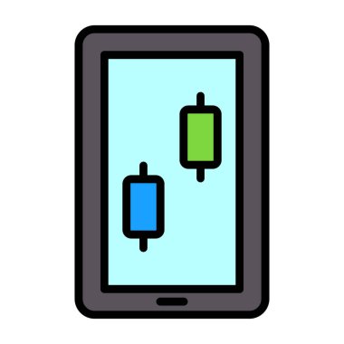 Arkaplanda akıllı telefon simgesi izole edildi. Web sitesi, uygulama, cep telefonu sembolü ve akıllı telefon logosu için son moda telefon şablonu