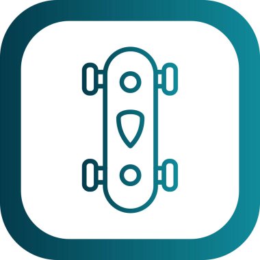 Bir arabanın vektör illüstrasyonu