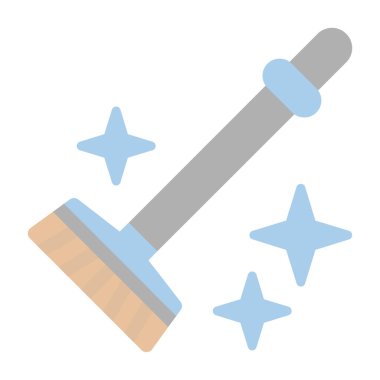 Mavi çekiç simgesinin vektör çizimi