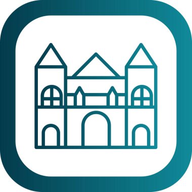 Benzersiz yapı vektörü simgesi