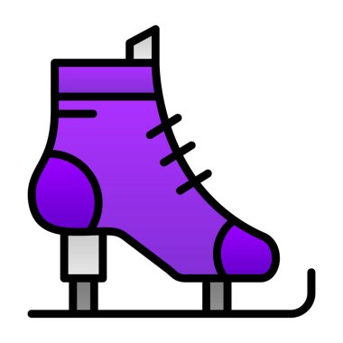 paten ayakkabı simgesi, taslak biçimi