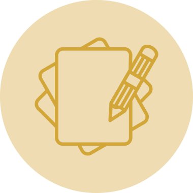 Modern simgenin vektör illüstrasyonu