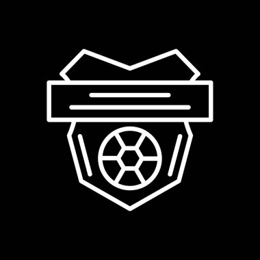 futbol logosu tasarım vektör şablonu