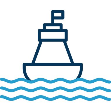 Simge vektör çizim şamandıra 