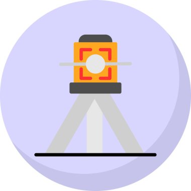 Lazer ağ simgesi vektör illüstrasyonu