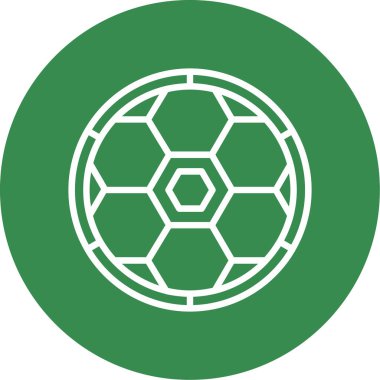 ağ için top ikonu vektör simgesi