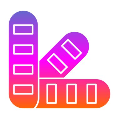 Haplar. Web simgesi vektör illüstrasyonu