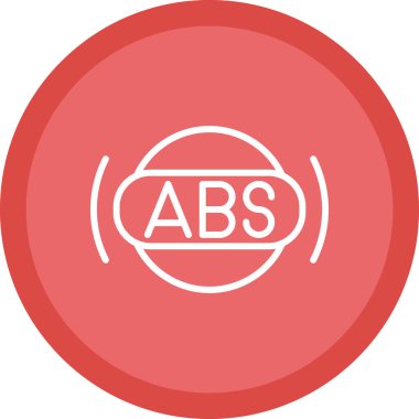 Modern simgenin vektör illüstrasyonu