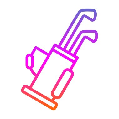 Sondaj simgesi vektörü. Taslak vektör işareti. renk kontur sembolü resimlemesi